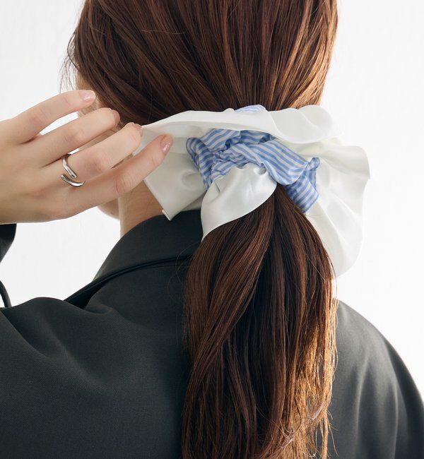  「サテンストライプシュシュ」|その他|