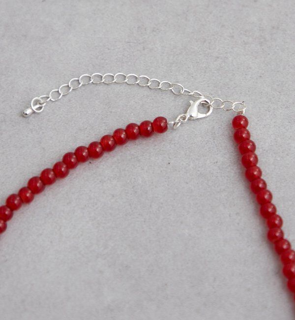  「ハートビーズネックレス」|リング|