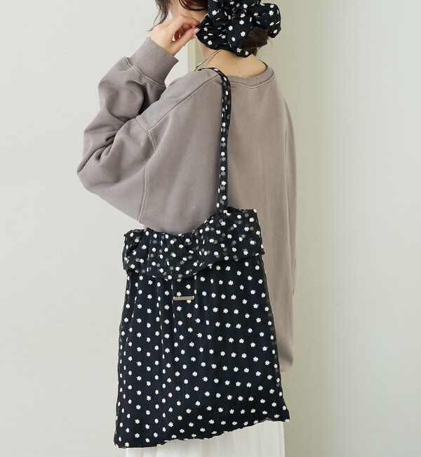  「ドットフラワートートBAG」|トートバッグ|