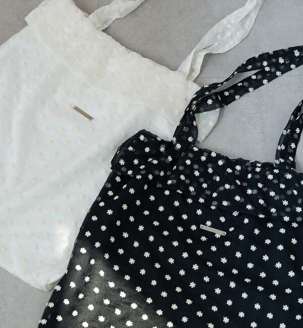  「ドットフラワートートBAG」|トートバッグ|