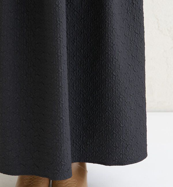  「エンボスギャザースカート」|スカート|