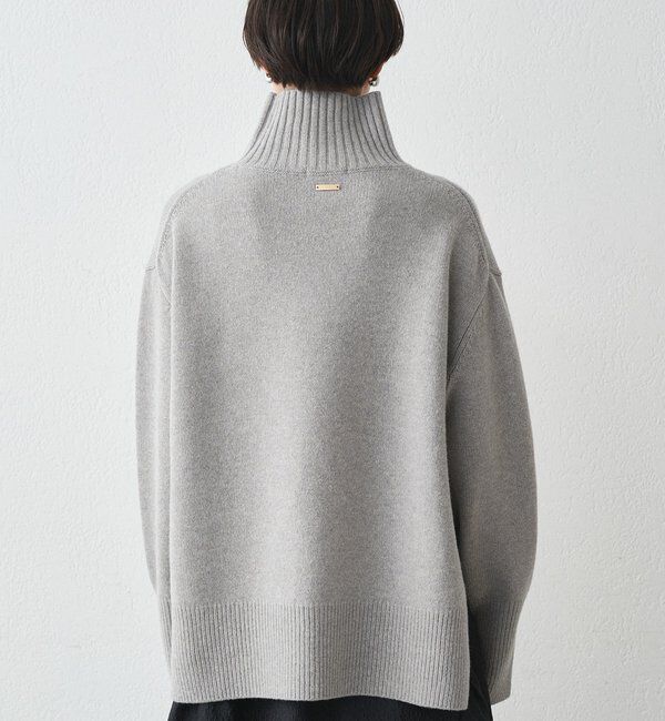  「ウール100タートルニット」|ニット・セーター|