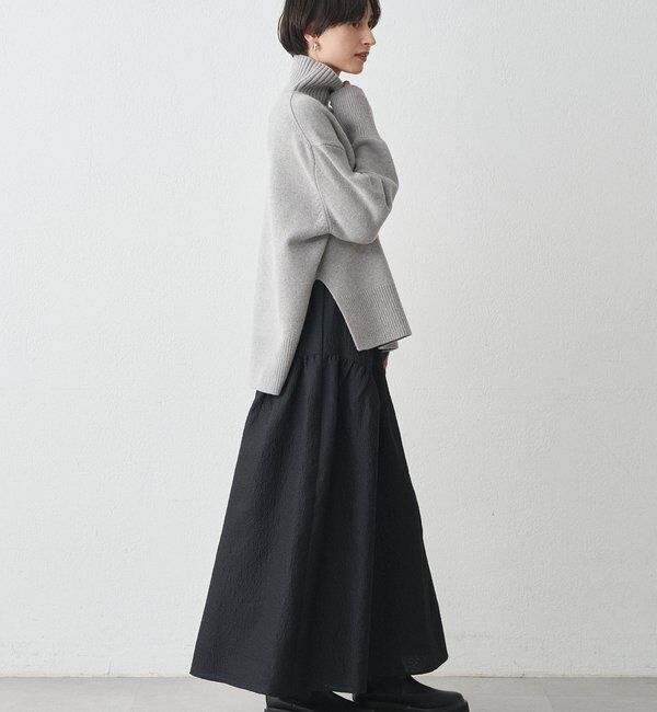  「ウール100タートルニット」|ニット・セーター|