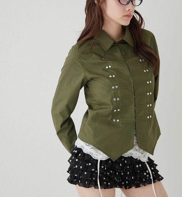  「ナポレオンコンパクトシャツ」|シャツ・ブラウス|