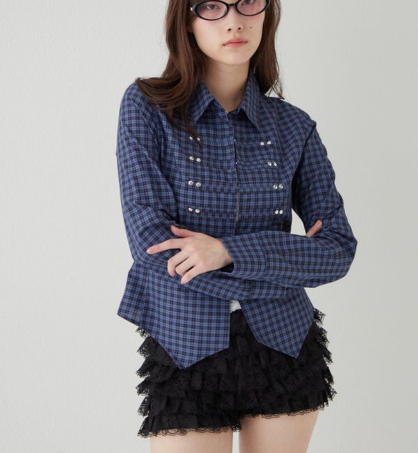  「ナポレオンコンパクトシャツ」|シャツ・ブラウス|