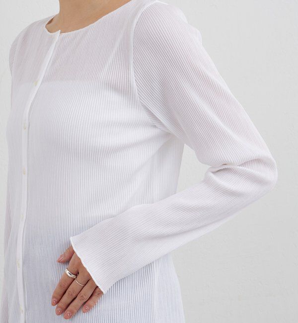  「プリーツカーディガン」|シャツ・ブラウス|