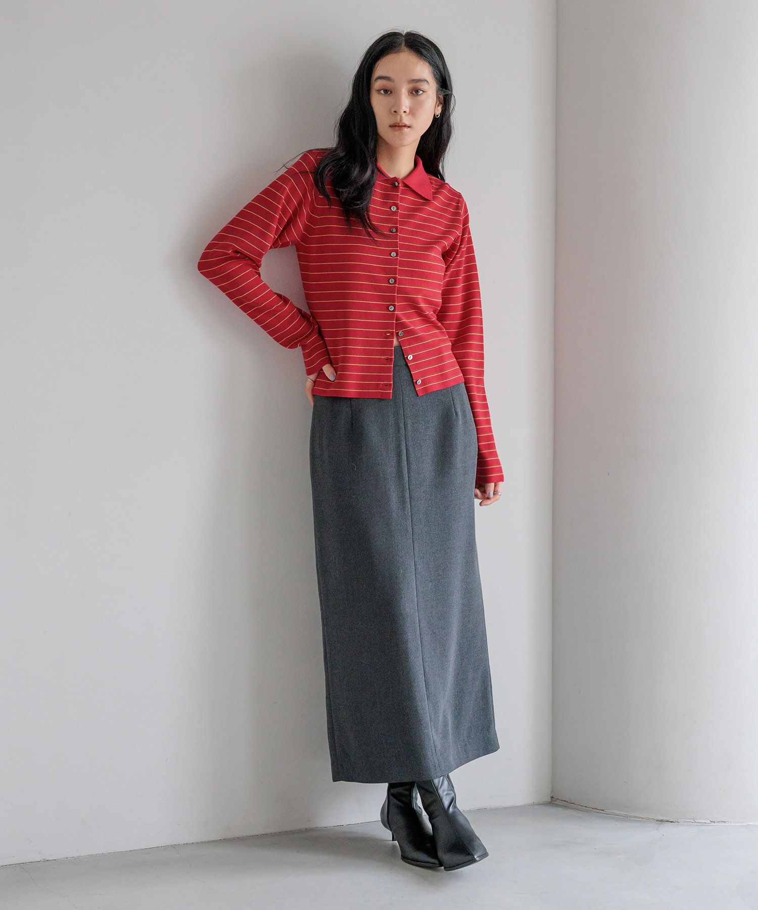 LOWRYS FARM「ＴＲベルトツキタイトスカート」|スカート|