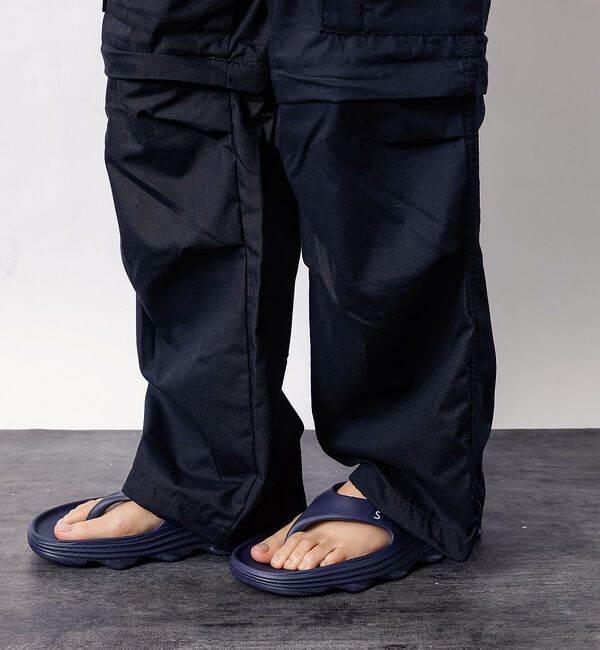 ABAHOUSE「3WAYデチャッタブルヘリクリーパンツ/TCウェザー/ユニセックス」|カーゴ|