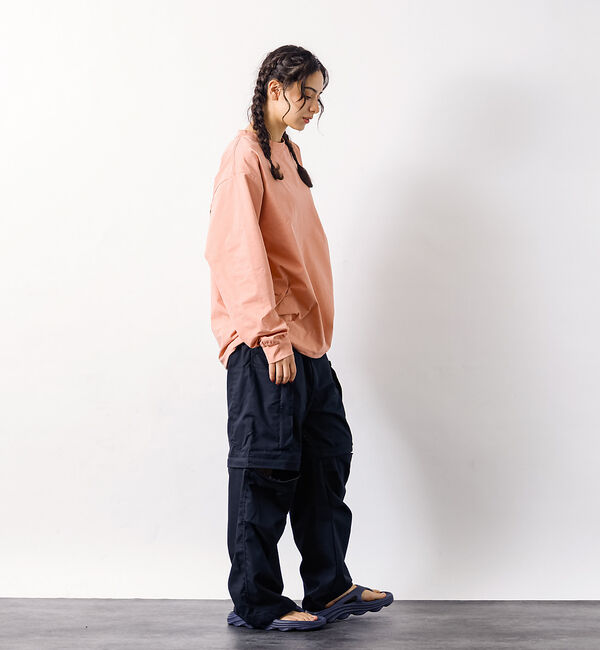 ABAHOUSE「3WAYデチャッタブルヘリクリーパンツ/TCウェザー/ユニセックス」|カーゴ|