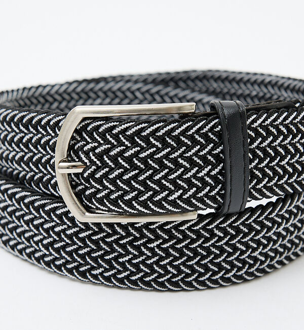 ABAHOUSE「【伸縮 / フリーサイズ】ゴムメッシュ ストレッチ ベルト」|ベルト|