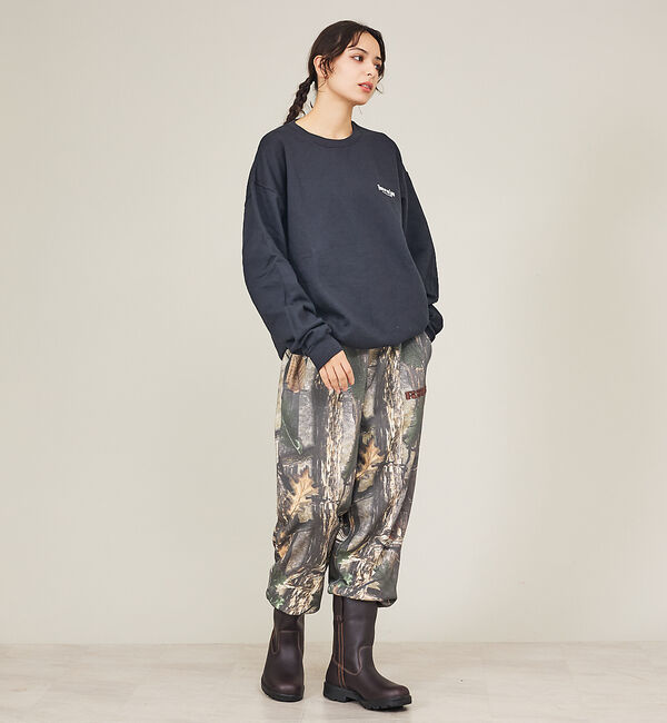 ABAHOUSE「【FRUIT OF THE LOOM】PRINT SWEAT4/ロゴプリント/ユ」|スウェット・ジャージ|