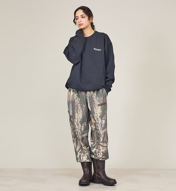 ABAHOUSE「【FRUIT OF THE LOOM】PRINT SWEAT4/ロゴプリント/ユ」|スウェット・ジャージ|