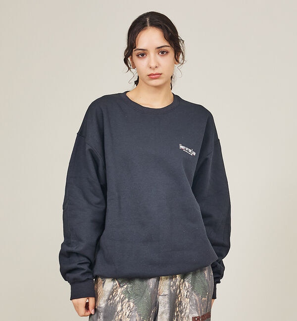 ABAHOUSE「【FRUIT OF THE LOOM】PRINT SWEAT4/ロゴプリント/ユ」|スウェット・ジャージ|