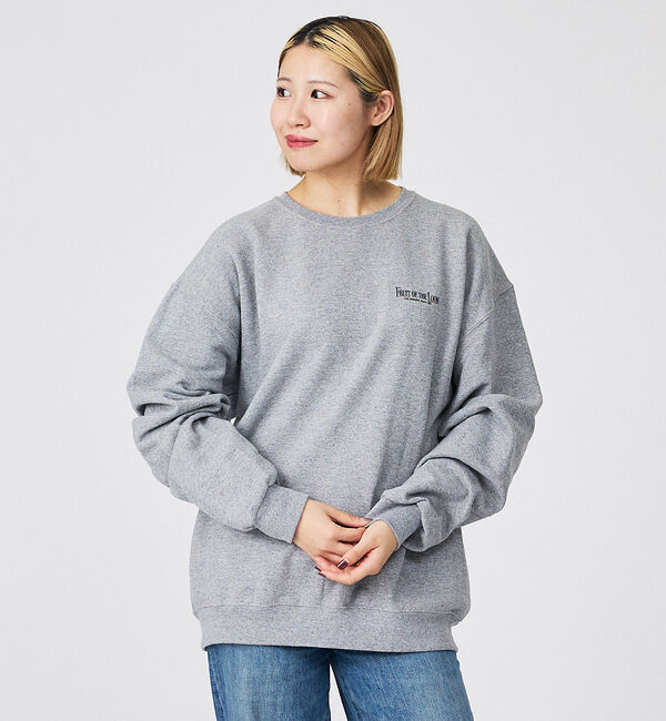 ABAHOUSE「【FRUIT OF THE LOOM】PRINT SWEAT4/ロゴプリント/ユ」|スウェット・ジャージ|