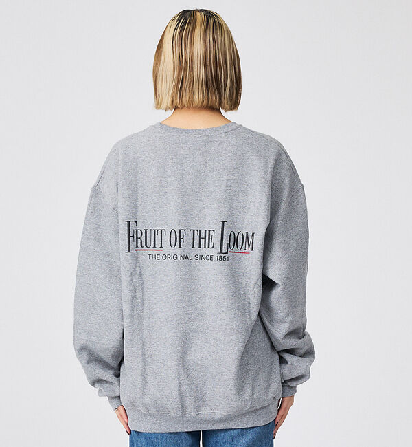 ABAHOUSE「【FRUIT OF THE LOOM】PRINT SWEAT4/ロゴプリント/ユ」|スウェット・ジャージ|