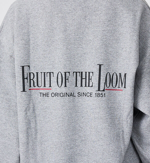ABAHOUSE「【FRUIT OF THE LOOM】PRINT SWEAT4/ロゴプリント/ユ」|スウェット・ジャージ|