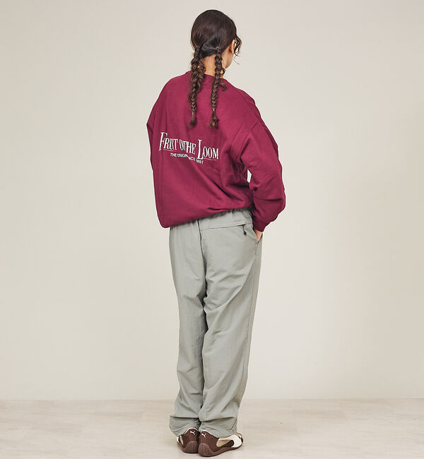 ABAHOUSE「【FRUIT OF THE LOOM】PRINT SWEAT4/ロゴプリント/ユ」|スウェット・ジャージ|