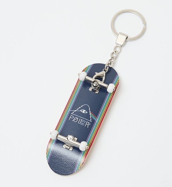 ABAHOUSE「【POLER / ポーラー】ミニスケートボード キーホルダー【予約】」|チャーム・キーホルダー|