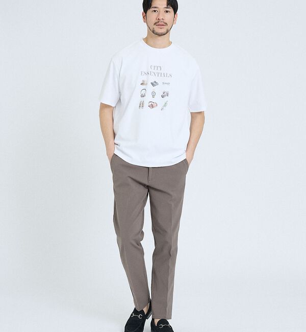 ABAHOUSE「【ESSENTIALS】 半袖Tシャツ」|Tシャツ・カットソー|