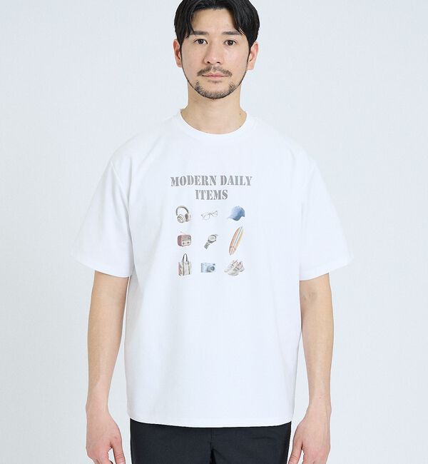 ABAHOUSE「【ESSENTIALS】 半袖Tシャツ」|Tシャツ・カットソー|