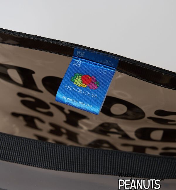 ABAHOUSE「【FRUIT OF THE LOOM/フルーツオブザルーム】PEANUTS コラ」|エコバッグ|