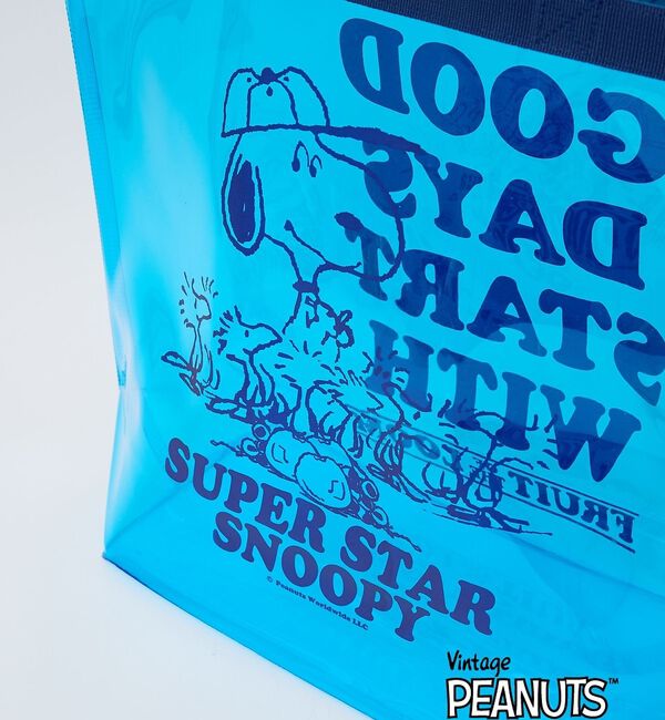 ABAHOUSE「【FRUIT OF THE LOOM/フルーツオブザルーム】PEANUTS コラ」|エコバッグ|