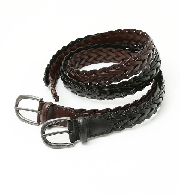 ABAHOUSE「【ON/OFF兼用】レザー メッシュ ベルト」|ベルト|