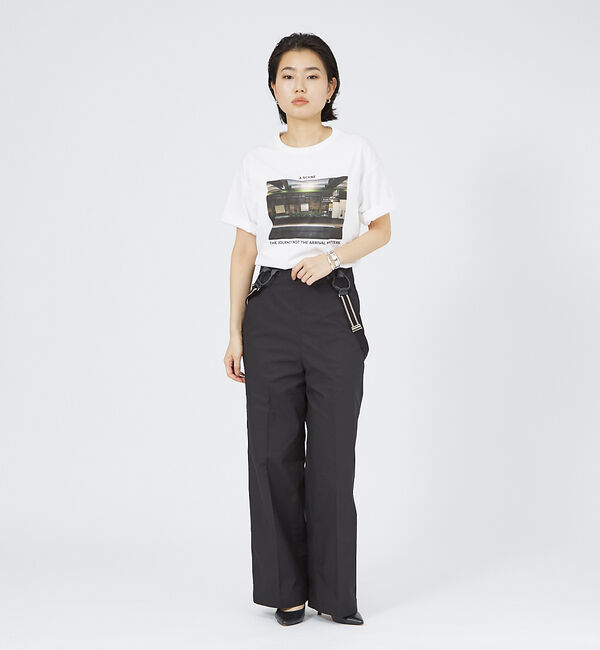 Rouge vif「【LE TRIO ABAHOUSE】A SCENE / グラフィックTシャツ　サ」|Tシャツ・カットソー|