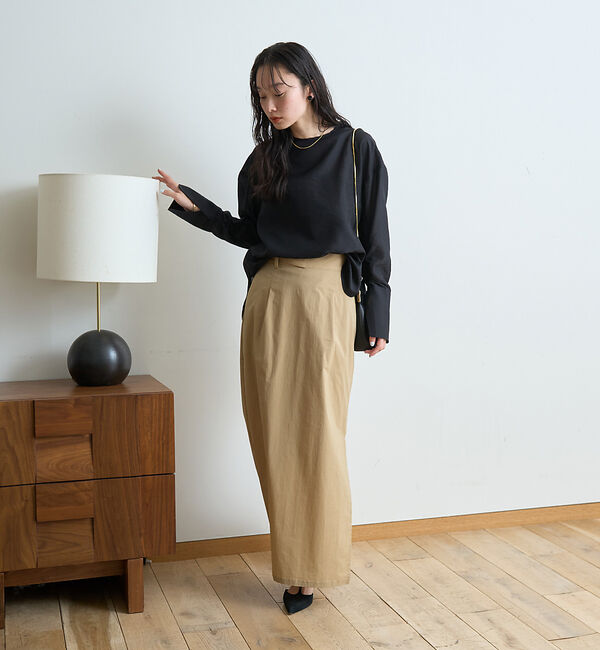 Rouge vif「【セットアップ対応】サイドスリットタイトスカート」|スカート|