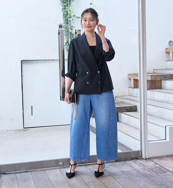 Rouge vif「ブラウスエアリージャケット」|テーラードジャケット|