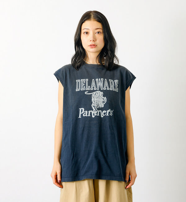 Rouge vif「追加1【REMI RELIEF / レミレリーフ】ロゴTシャツ / ノースリーブ」|Tシャツ・カットソー|