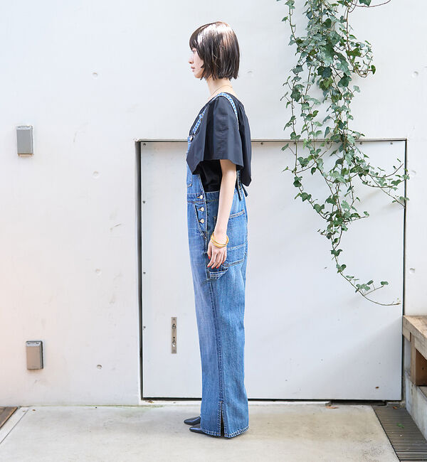 Rouge vif「【RED CARD/ レッドカード】別注 Nomad  デニムオーバーオール」|オールインワン|