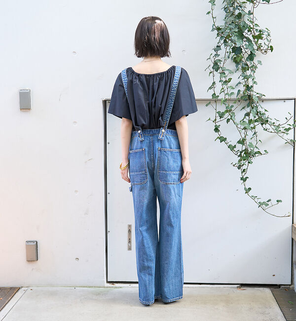 Rouge vif「【RED CARD/ レッドカード】別注 Nomad  デニムオーバーオール」|オールインワン|