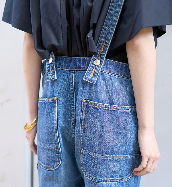 Rouge vif「【RED CARD/ レッドカード】別注 Nomad  デニムオーバーオール」|オールインワン|