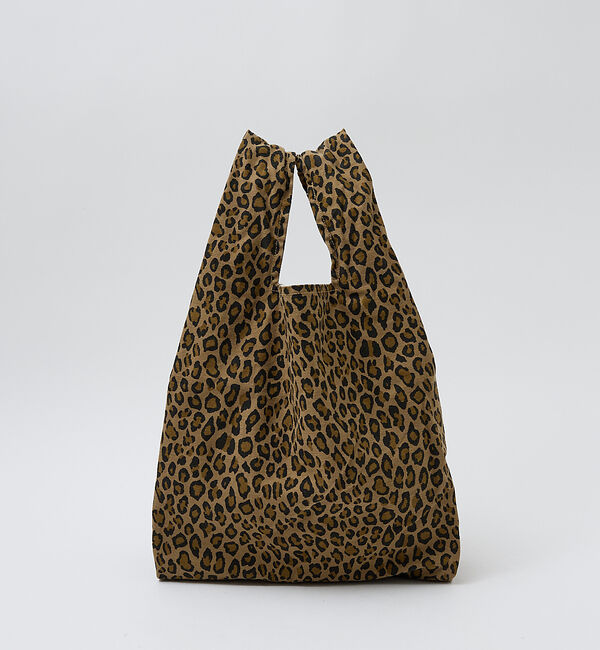 Rouge vif「【MASTER & CO】チノトートバッグスモール / 日本製 / レオパード」|トートバッグ|