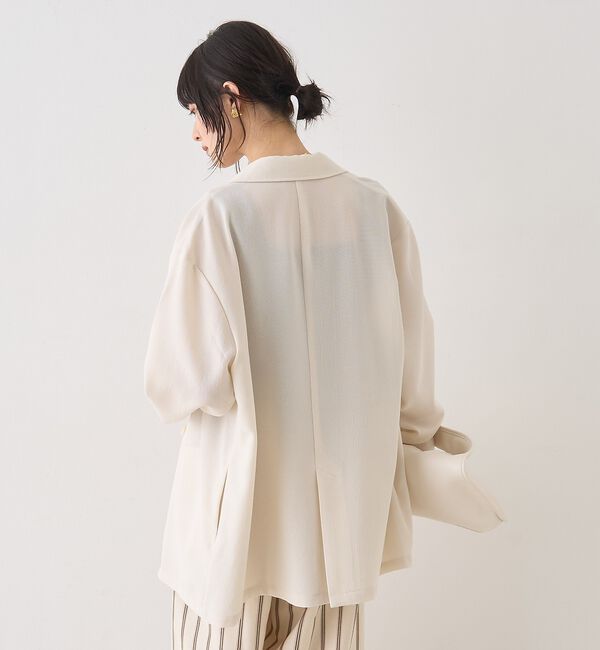 Rouge vif「バスケットメッシュダブルジャケット【予約】」|テーラードジャケット|