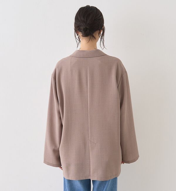 Rouge vif「バスケットメッシュダブルジャケット【予約】」|テーラードジャケット|