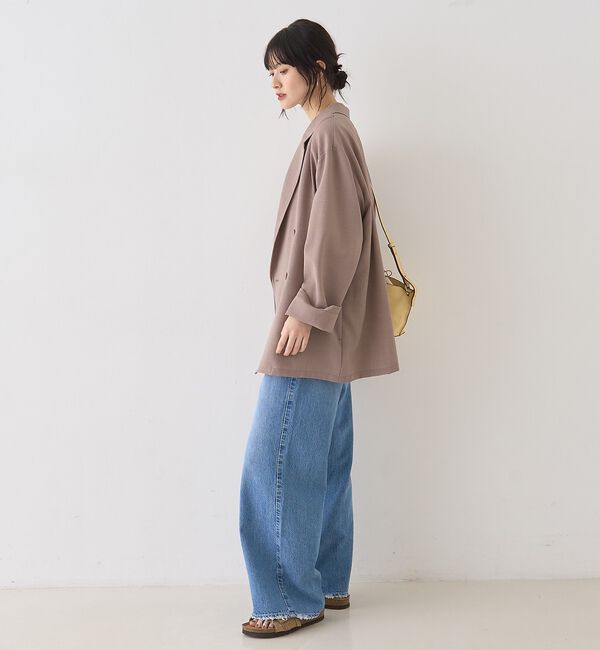 Rouge vif「バスケットメッシュダブルジャケット【予約】」|テーラードジャケット|