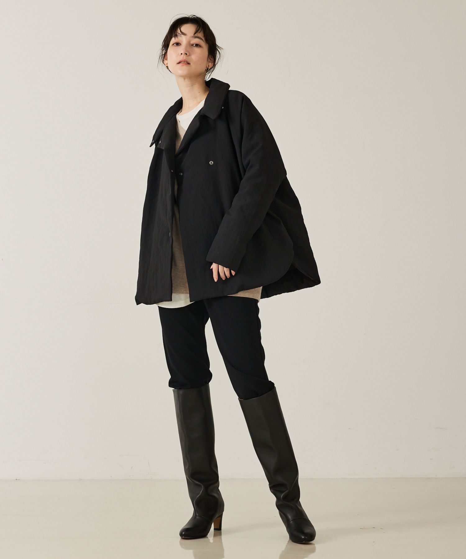 qualite「最終在庫入荷！在庫あるのみ！【冬のマストダウン】タスランポリミドルダウン」|ダウン|