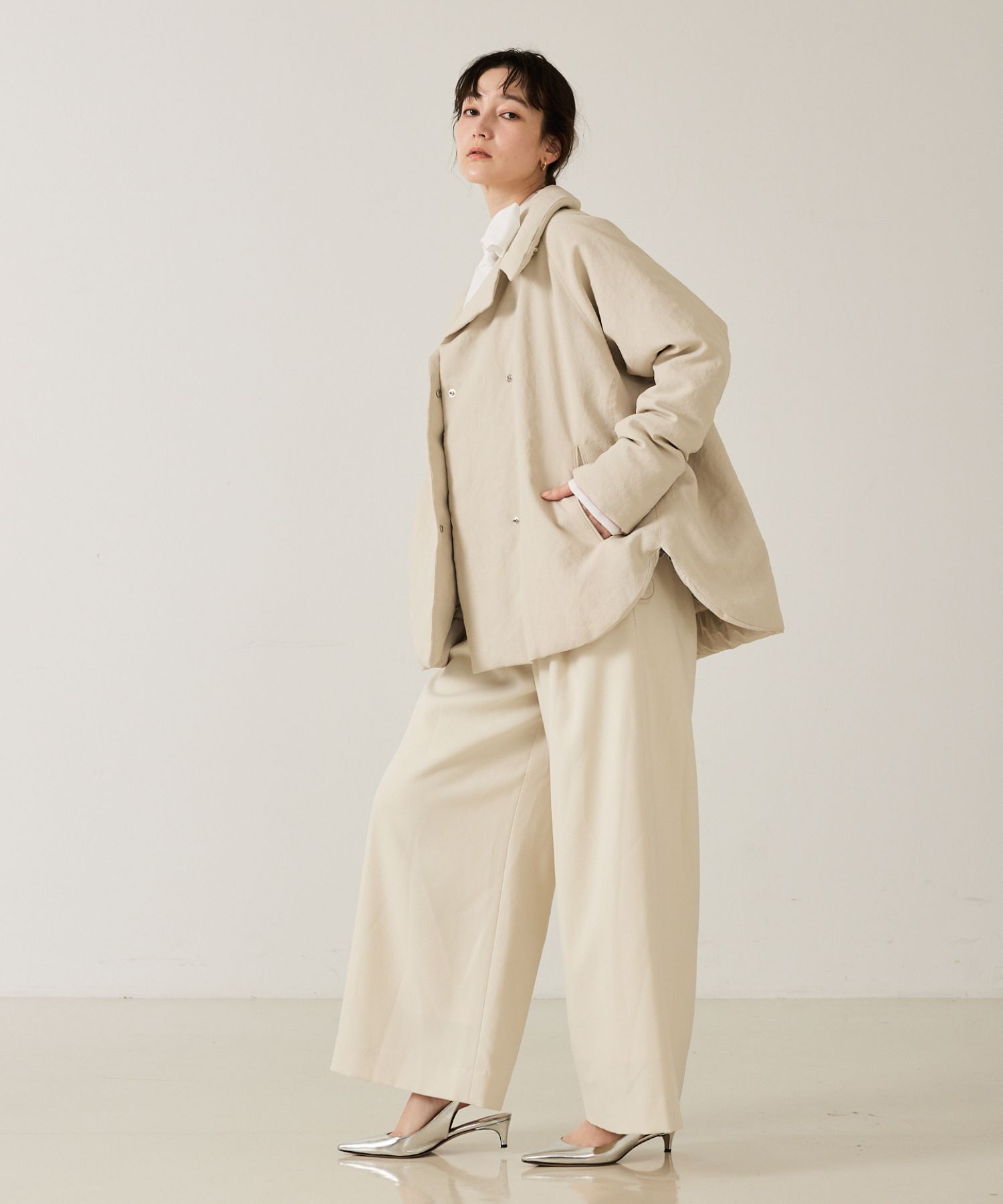 qualite「最終在庫入荷！在庫あるのみ！【冬のマストダウン】タスランポリミドルダウン」|ダウン|