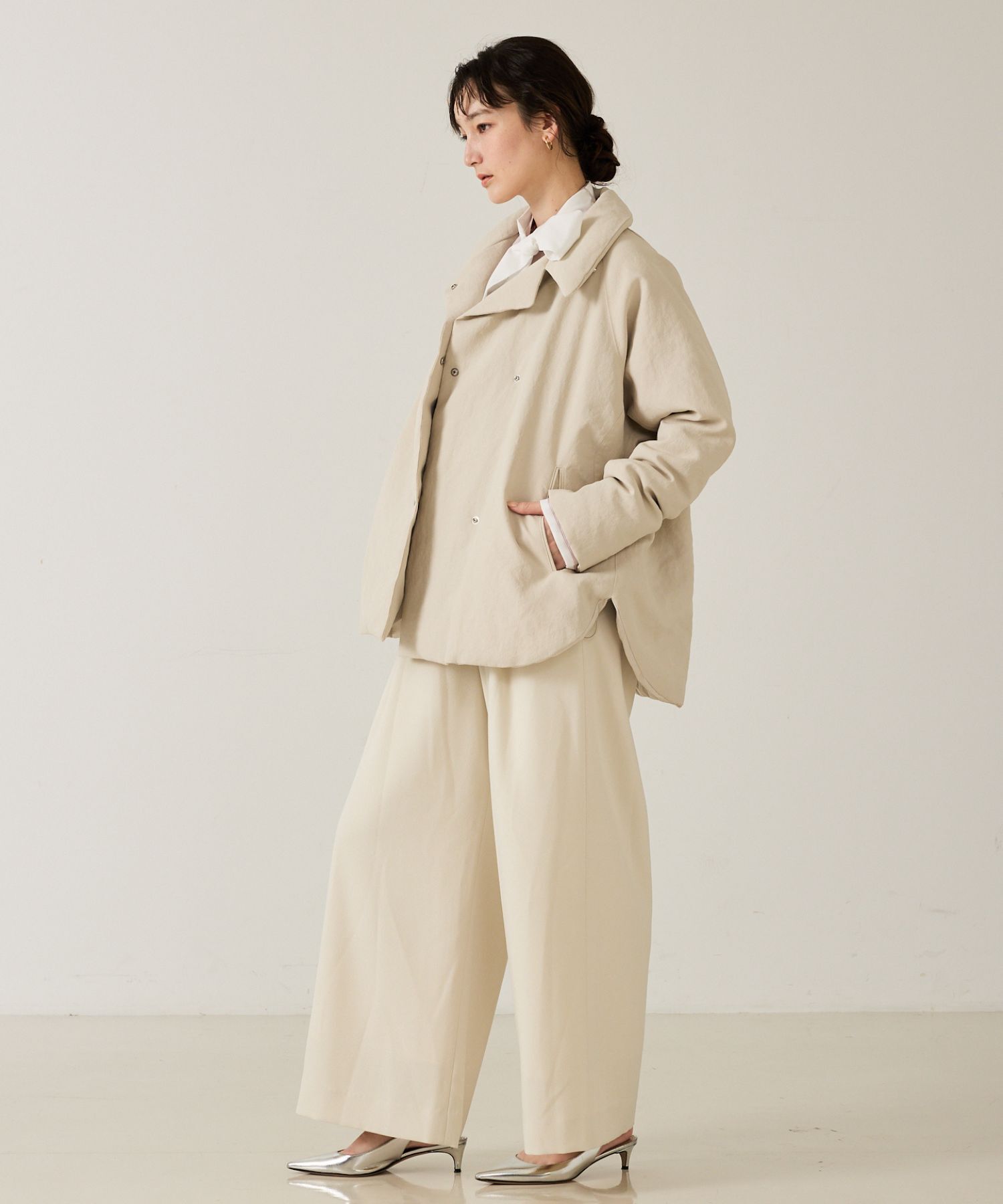 qualite「最終在庫入荷！在庫あるのみ！【冬のマストダウン】タスランポリミドルダウン」|ダウン|