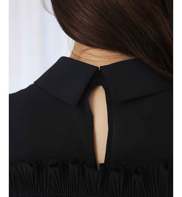 SELFIST「ショルダーオープンプリーツブラウス【予約】」|シャツ・ブラウス|