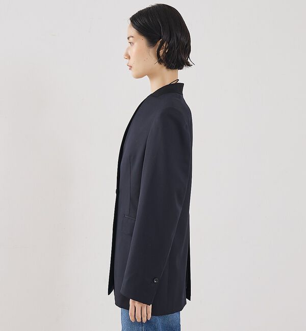 The Store by C' 「【COCUCA】ノーカラージャケット」|ノーカラージャケット|