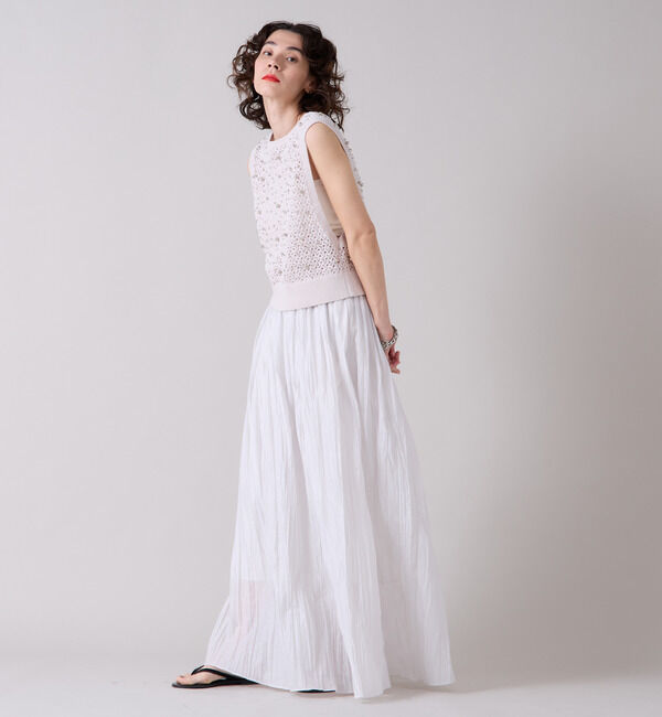 Liesse「パールニットベスト」|ベスト・ジレ|