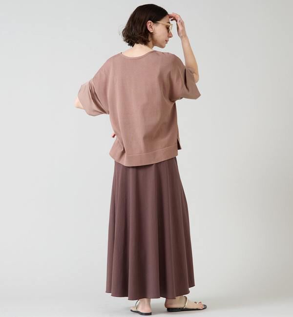 Liesse「袖サテンニット」|ニット・セーター|