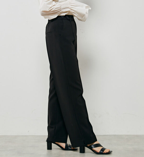 Soffitto「サイドスりットストレートストレッチパンツ」|その他|