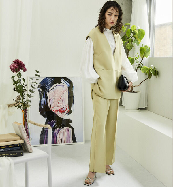 Soffitto「サイドスりットストレートストレッチパンツ」|その他|