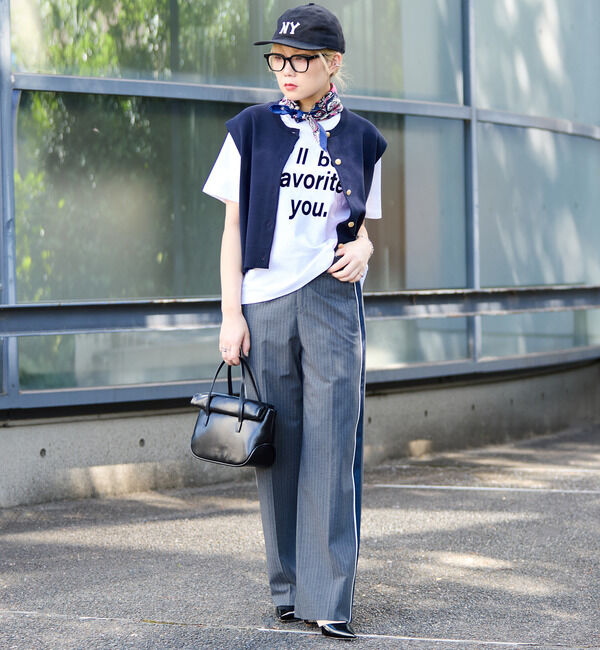 Soffitto「釦付きニットベスト」|ベスト・ジレ|