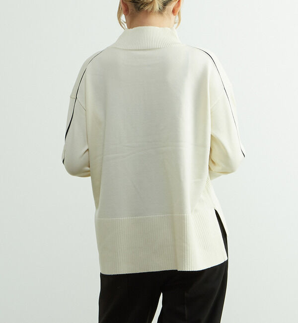 SOFFITTO「ライン入りニット」|ニット・セーター|