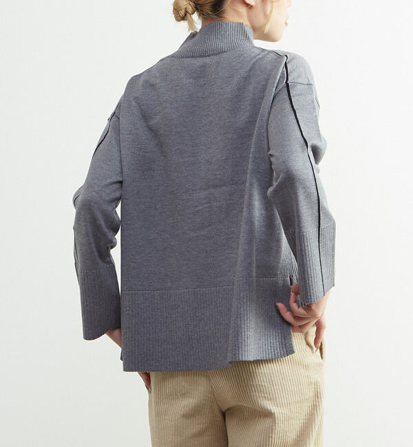 SOFFITTO「ライン入りニット」|ニット・セーター|